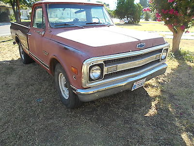 Chevrolet : Other Pickups 1969 chevy truck camper special