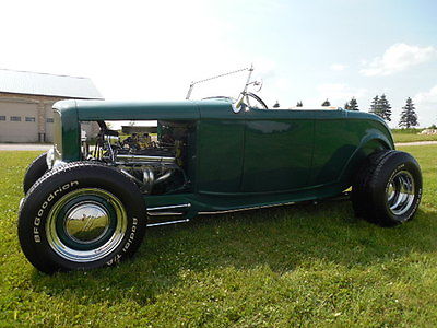 Ford : Other 1932 highboy roadster v 8 j auto fresh build heritage body and frame