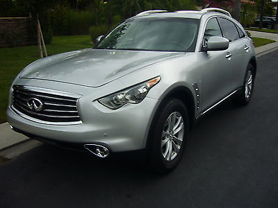 Infiniti : QX70 Base Sport Utility 4-Door SILVER, EXCELLENT CONDITION, NAVIGATION, MOON ROOF AND ALL THE OPTIONS!