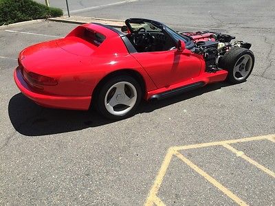 Dodge : Viper *LOW RESERVE 1994 dodge viper rt 10 convertible wrecked damage rebuildable salvage rt 10 94