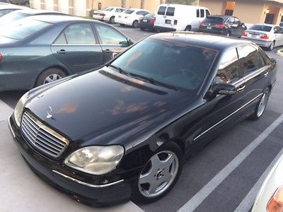 Mercedes-Benz : S-Class s55 AMG Mercedes S55 AMG 2001 in good condition!
