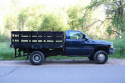 Dodge : Ram 3500 Base Cab & Chassis 2-Door Dodge Ram 3500 Standard Cab 2WD Dual Wheel Stakebed with Low Mileage