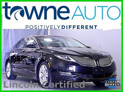 Lincoln : MKZ/Zephyr Certified 2013 used certified turbo 2 l i 4 16 v automatic fwd sedan premium