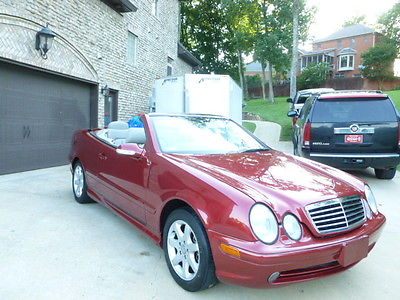 Mercedes-Benz : CLK-Class CLK 2002 mercedes clk 430 convertible its a headturner new tires