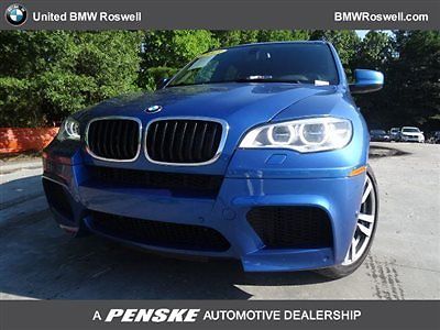 BMW : X5 Low Miles 4 dr SUV Automatic Gasoline 4.4L 8 Cyl Monte Carlo Blue Metallic