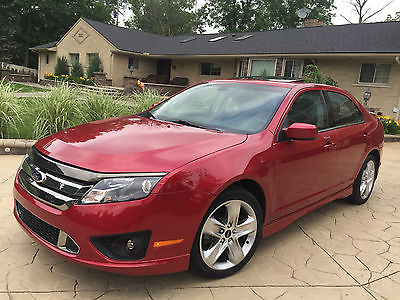 Ford : Fusion SPORT 2012 ford fusion sport sedan 4 dr 3.5 l fully loaded in excellent condition navi