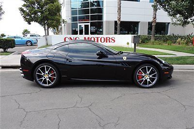 Ferrari : California 2dr Convertible 2011 ferrari california in black under ferrari warranty loaded low miles