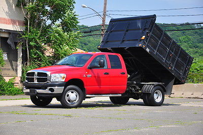 Dodge : Ram 3500 Dually - Crew Cab - 4x4 - 6-Speed Manual DUMP Dump - Dually - Crew Cab - 4x4 - 6-Speed Manual -  Cummins Turbo DIESEL?