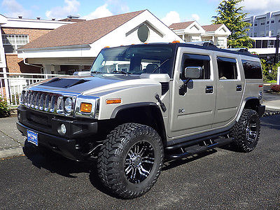 Hummer : H2 SUV 4x4 Fully loaded, Luxury Package. Only 72,250 pampered miles.