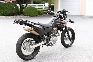 Honda : CRF 2009 black supermoto motorad pitbike minibike