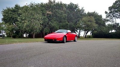 Lotus : Other SE 1991 lotus m 100 elan turbo calypso red