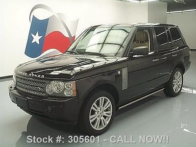 Land Rover : Range Rover SUPERCHARGED 4X4 NAV DVD 2009 land rover range rover supercharged 4 x 4 nav dvd 305601 texas direct auto