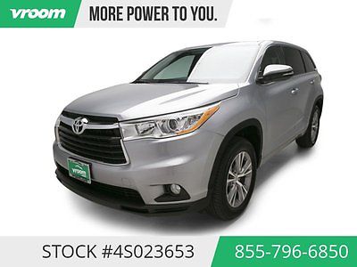 Toyota : Highlander LE V6 Certified 2014 18 LOW MILES 1 OWNER 2014 toyota highlander le 18 low miles rearcam aux 1 owner clean carfax vroom