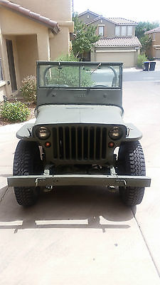 Jeep : Other Military issued WWII 1942 jeep willys wwii mb
