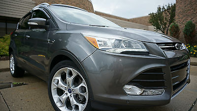 Ford : Escape Titanium 2013 ford escape titanium 2.0 l turbo navi pano autopark fwd suv clean