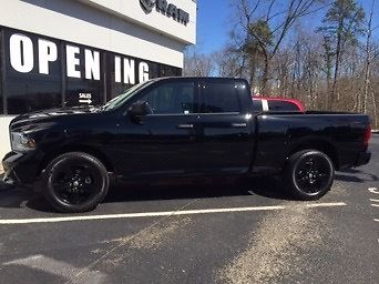 Ram : 1500 Express Extended Cab Pickup 4-Door Blacked out edition.  Very low miles - leased vehicle.