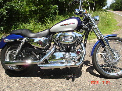 Harley-Davidson : Sportster 2006 harley davidson sportster 1200 6 100 miles extras like new