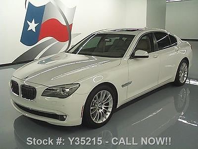 BMW : 7-Series 750I TWIN TURBO LUX SEATING SUNROOF NAV 2009 bmw 750 i twin turbo lux seating sunroof nav 67 k mi y 35215 texas direct