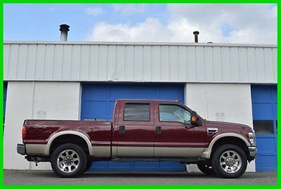Ford : F-250 Lariat 4X4 4WD Super Crew 6.4L Power Stroke Loaded Repairable Rebuildable Salvage Lot Drives Great Project Builder Fixer Easy Fix