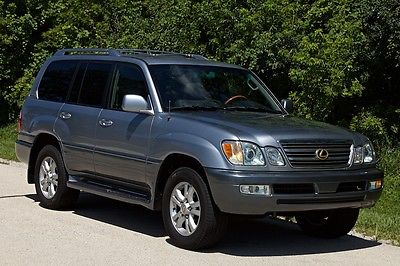 Lexus : LX 4dr SUV 2004 lexus lx 470 extra clean w navigation video system leather 4 wd