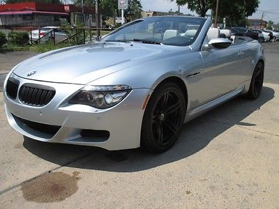 BMW : M6 M6 47 k low mile free shipping warranty convertible smg loaded rare clean 2 owner