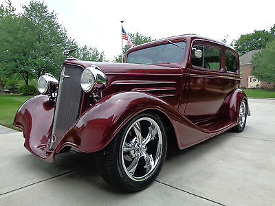 Chevrolet : Other Streetrod 1934 chevrolet 2 door sedan streetrod clean and solid a true looker sharp