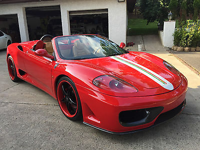 Ferrari : 360 Modena Spider Ferrari 360 Spider Full Tubi Exhaust, Lots of Carbon Fiber, total showroom car!!