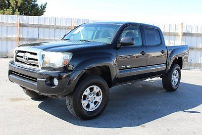 Toyota : Tacoma Double Cab 4WD 2009 toyota tacoma double cab 4 wd damaged rebuilder perfect project truck l k
