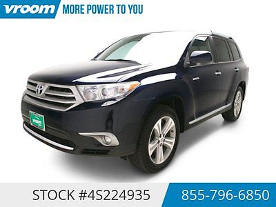 Toyota : Highlander Limited Certified 2013 47K MILES 1 OWNER 2013 toyota highlander 4 x 4 limited 47 k miles nav 1 owner clean carfax vroom