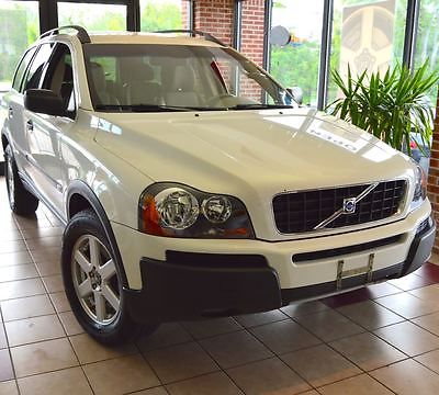 Volvo : XC90 2.5t AWD RARE HEATED CLOTH INTERIOR Parking Sensors CLIMATE PACKAGE Ice White 50 PICS!
