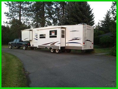 2007 Copper Canyon 350BH 35' Fifth Wheel 2 Slide Outs Furnace Hitch New Tires