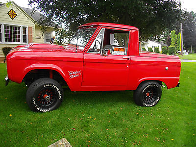 Ford : Bronco 75 bronco half cab frame off resto 302 c 4 never seen winter never rusted