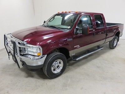 Ford : F-350 Lariat 04 ford f 350 lariat 6.0 l v 8 turbo diesel crew cab long bed manual 4 wd 1 wy owner