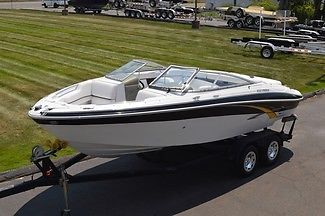 2007 FOUR WINNS 210 HORIZON BOWRIDER, 21FT, MERCRUISER 5.0L MPI 260HP W/TRAILER