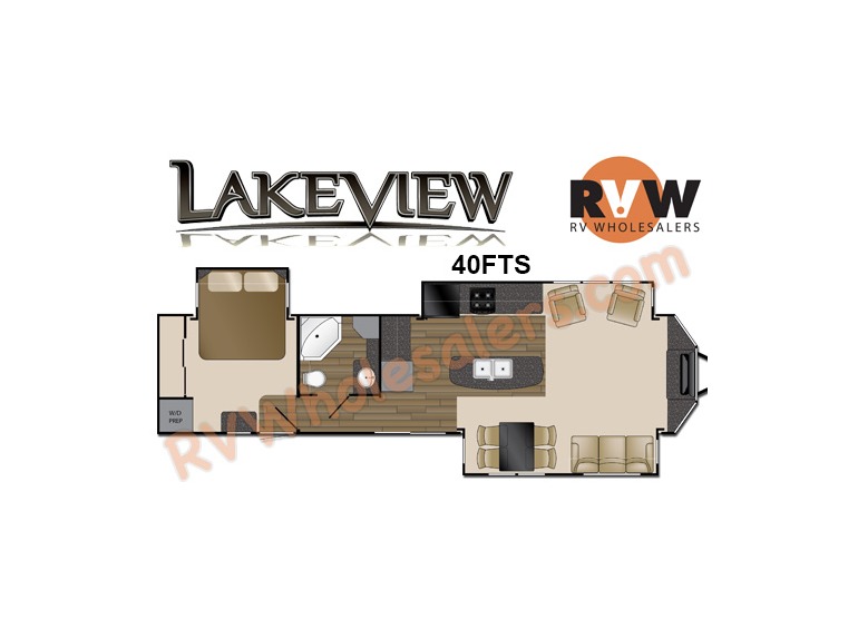 2016 Heartland Rv Lakeview 40FTS