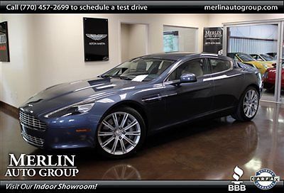 Aston Martin : Rapide 4dr Sedan Automatic 4 dr sedan automatic low miles automatic gasoline 5.9 l 12 cyl slate blue