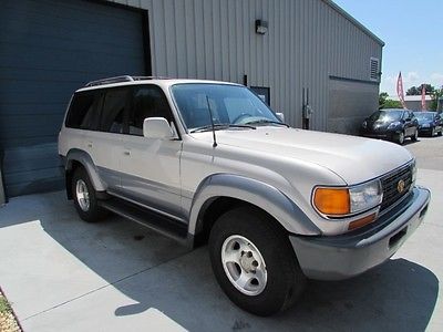 Toyota : Land Cruiser FJ80 4WD 1997 toyota land cruiser suv 4 wd 4 x 4 3 rd row seats leather sunroof knoxville tn