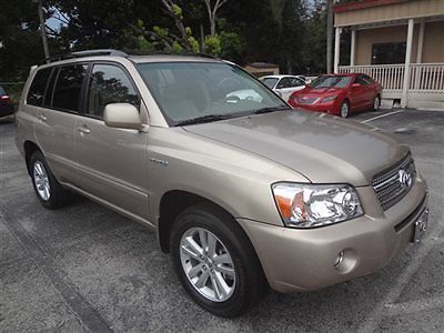 Toyota : Highlander 4dr 4WD LTD 2006 limited hybrid 4 x 4 1 owner navi jbl leather 3 rd row 1 of the nicest around