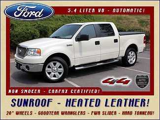 Ford : F-150 Lariat  SuperCrew 4x4 - SUNROOF - HEATED LEATHER! PWR SLIDER-20