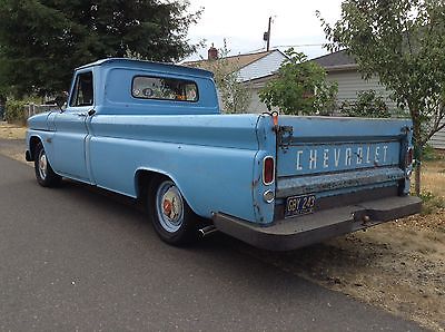 Chevrolet : C-10 1966 chevy survivor c 10 classic pickup truck rust free barn find chevrolet