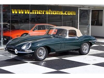 Jaguar : E-Type 1964 jaguar e type series i roadster complete concourse quality restoration
