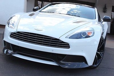 Aston Martin : Vanquish Base Coupe 2-Door 2014 aston martin vanquish coupe high msrp white red stunning just serviced
