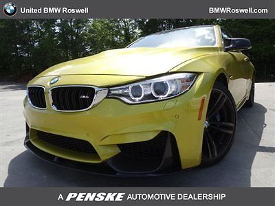 BMW : M4 2dr Coupe 2 dr coupe automatic gasoline 3.0 l straight 6 cyl austin yellow metallic
