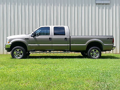Ford : F-350 Lariat 7.3 diesel crew cab srw long bed 4 x 4 lariat private owner single rear wheel 1 ton