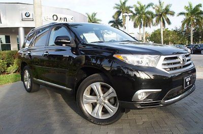 Toyota : Highlander Limited 2013 suv used gas v 6 3.5 l 211 5 speed automatic w manual shift 4 wd leather