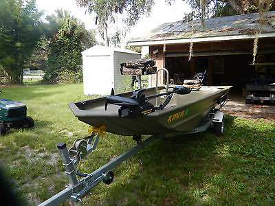 Jon Boat 1648 Mod/V All Wielded