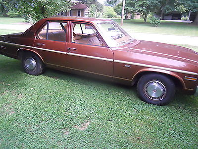 Chevrolet : Nova 1978 nova