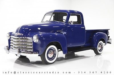 Chevrolet : Other Pickups 3100 1950 chevrolet 3100 pickup truck meticulously frame off restored