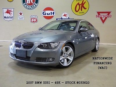 BMW : 3-Series 335i Coupe AUTOMATIC,SUNROOF,LEATHER,B/T,49K,WE FINANCE! 07 335 i coupe automatic sunroof leather b t 18 in wheels 49 k we finance