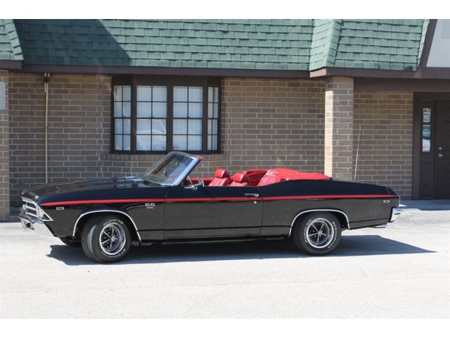 Chevrolet : Chevelle 2 Door 1969 chevelle convertible block engine and 396 ss trim
